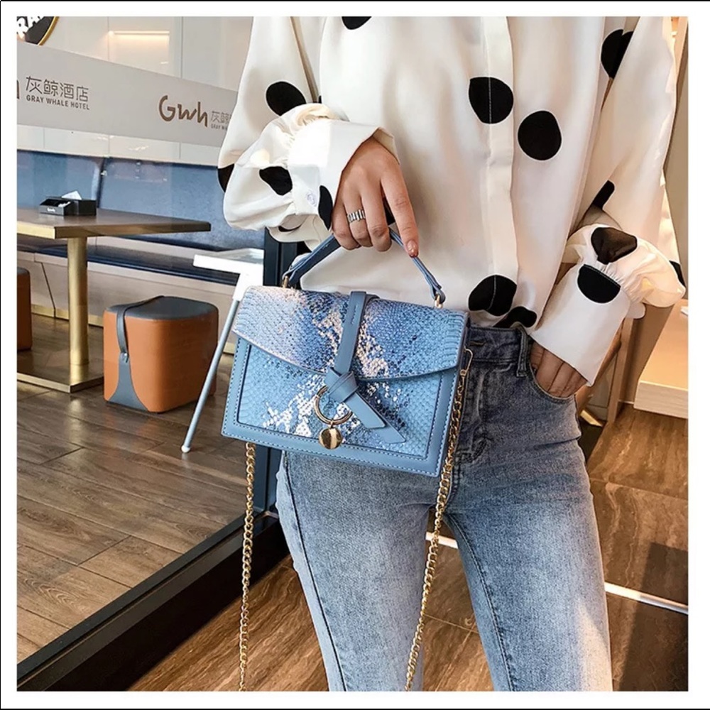 BUY ONE GET ONE FREE Geneve Crossbody, BLUE